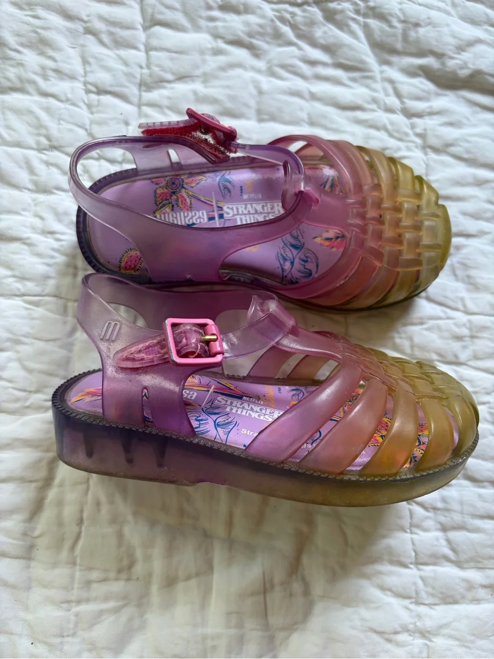 Mini Melissa Gradient Jelly Sandals